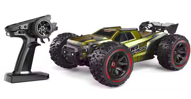 Плажно Тръги MJX 14210 1:14, brushless, 75км\ч, Златисто