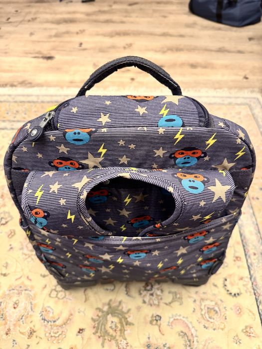 Ghiozdan cu 4 roti Rucsac Troller original pentru scoala sau drumetii