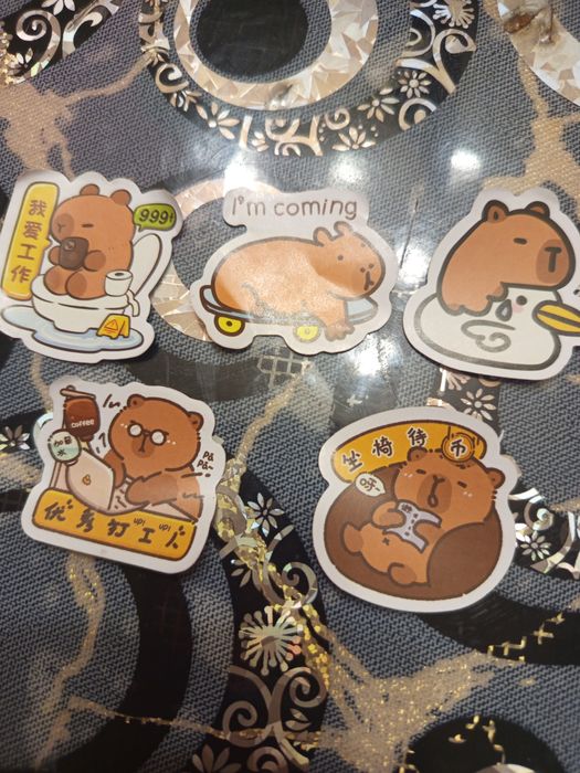 Продам наклейки копибара