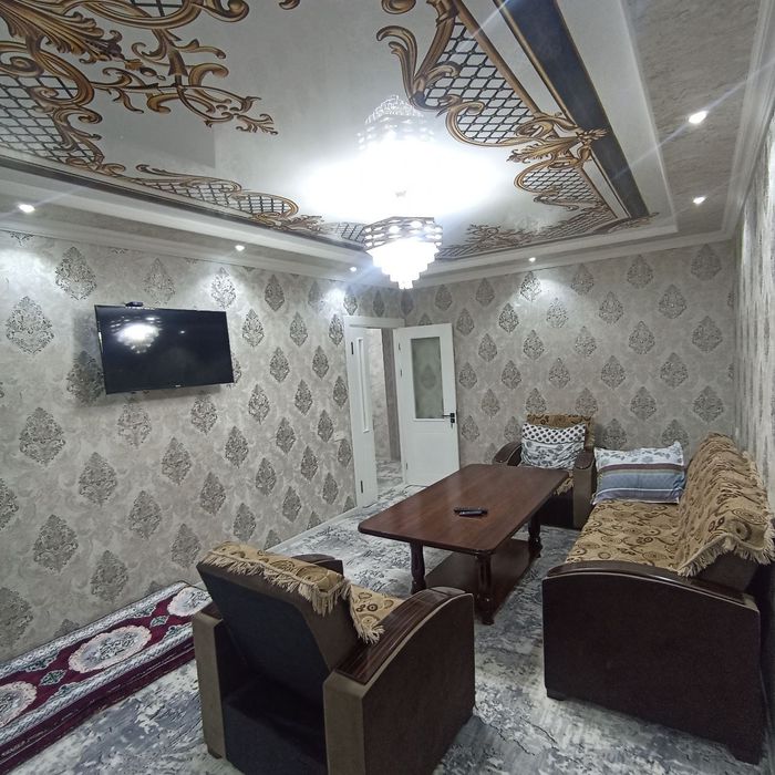 Aeroportda 2/3 xona qilingan 2 etajda kvartira ijaraga beriladi