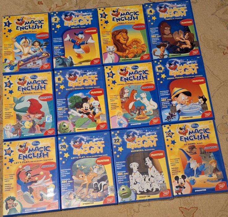 Dvd-uri Magic English Disney