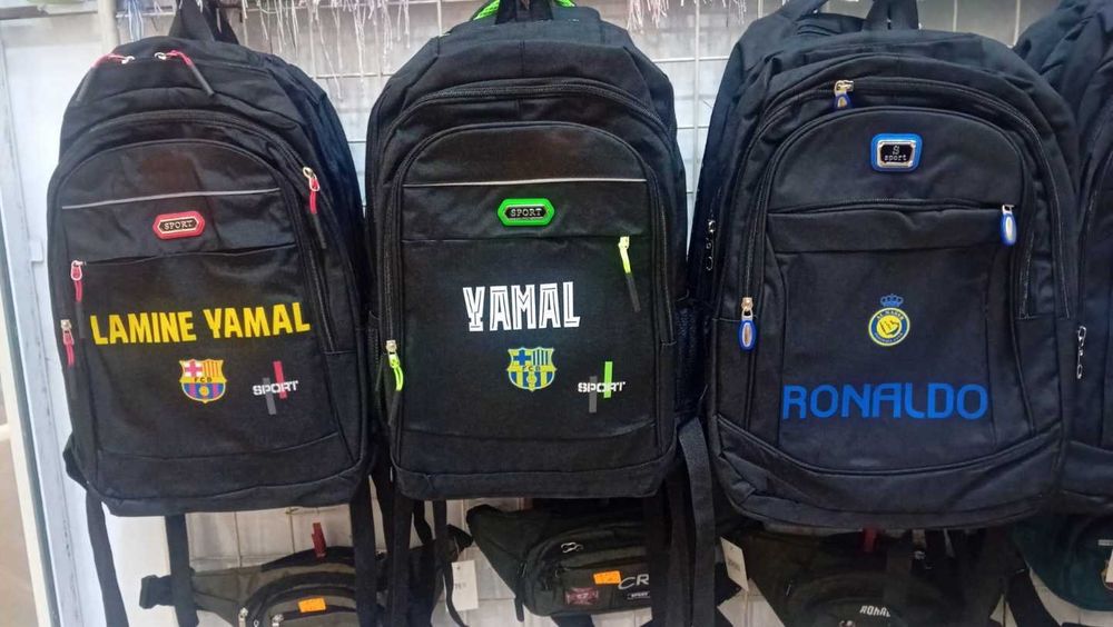 Спортна Раница Роналдо, Ямал, Мбапе ученическа Черна 47.99лв RONALDO