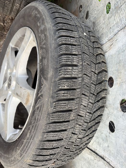 set Jante Aliaj Borbet cu tot cu anvelope de iarna