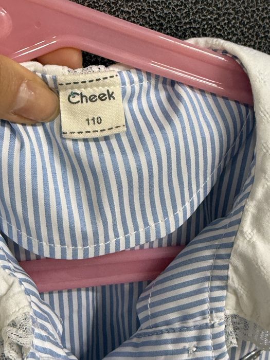 Детское платье cheek и безрукавка