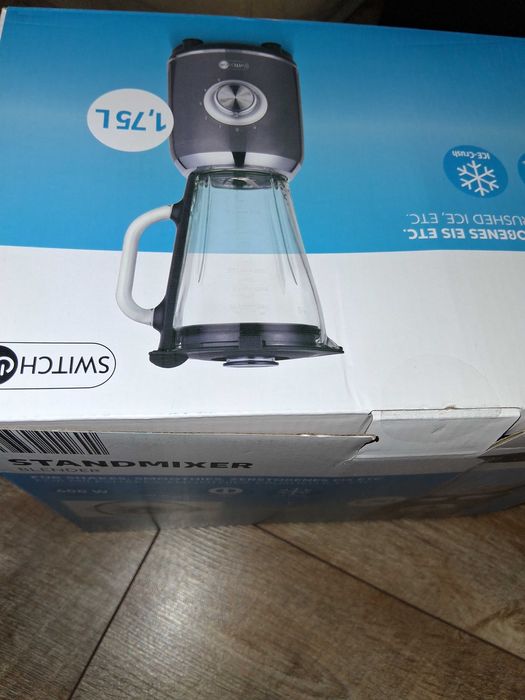 Блендер 600W 1.75л сив металик