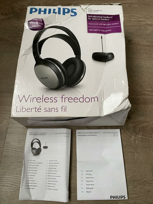 Оригинални безжични слушалки Philips Wireless Freedom