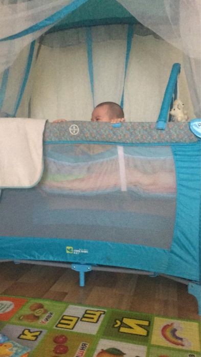 Детская кровать манеж