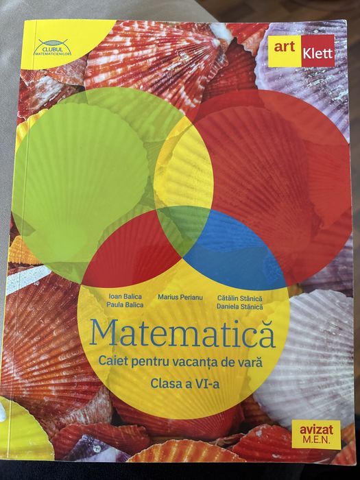 Caiet de vacanta matematica clasa a VI-a