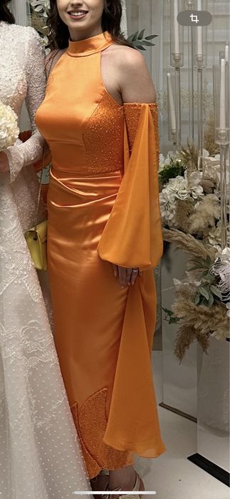 Rochie cusuta manual