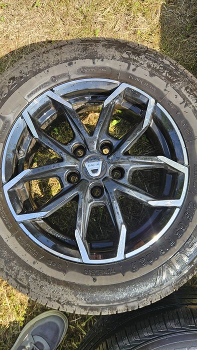 Jante aliaj Rial + cauciucuri de vara