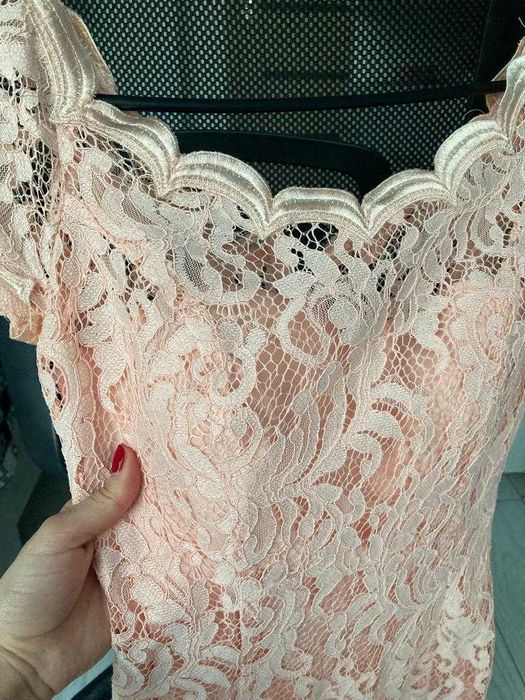Rochie de seara Peek & Cloppenburg roz pudra