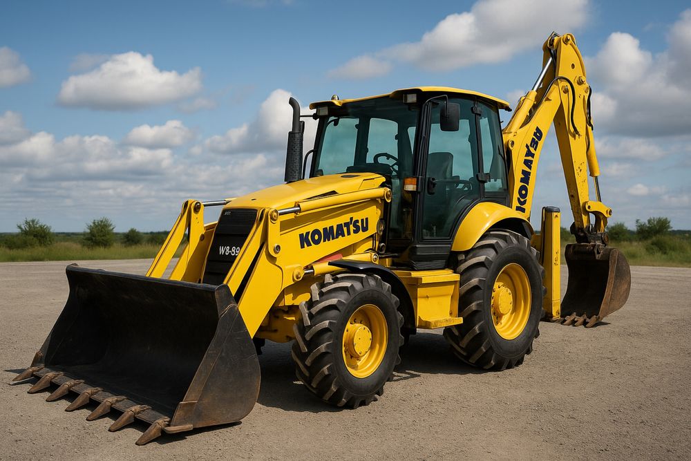 Петушок погрузчик эксковатор 3в1