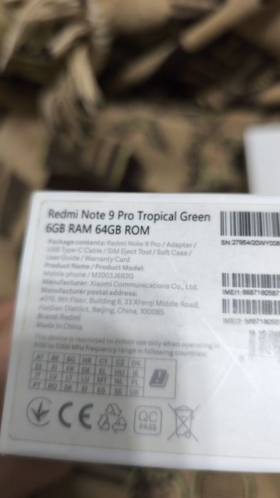 Продам Redmi note 9 pro