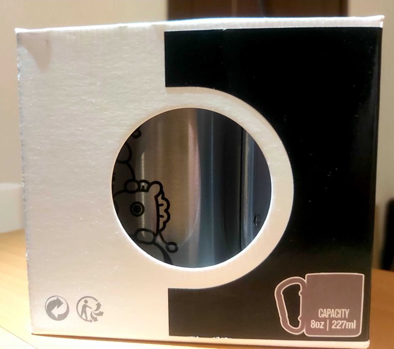 Cană Metalică BT21 Line Friends – "Carabiner Mug" (Nouă, Sigilată)