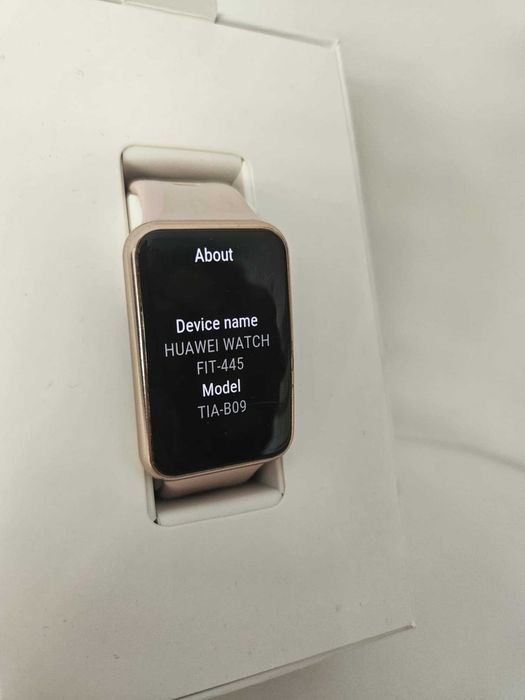 Huawei Watch Fit смарт часовник Smartwatch розов пълен комплект