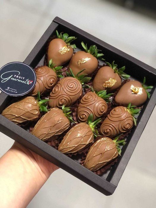 Qulupnay shokolad Подарки Клубника шоколад Подарки для самых!