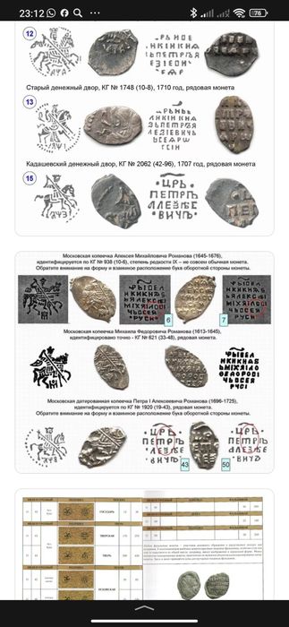 Раритетные монеты