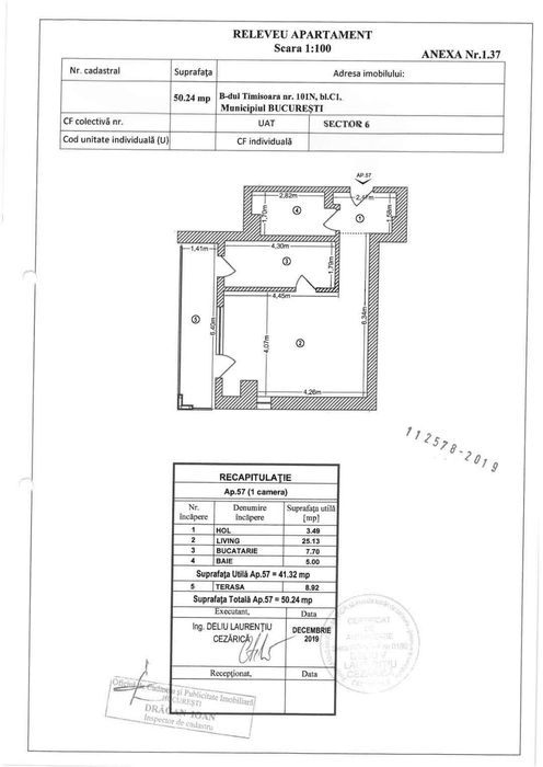 Proprietar | Garsonieră 50 mp | Bd. Timisoara 101n | Drumul Taberei