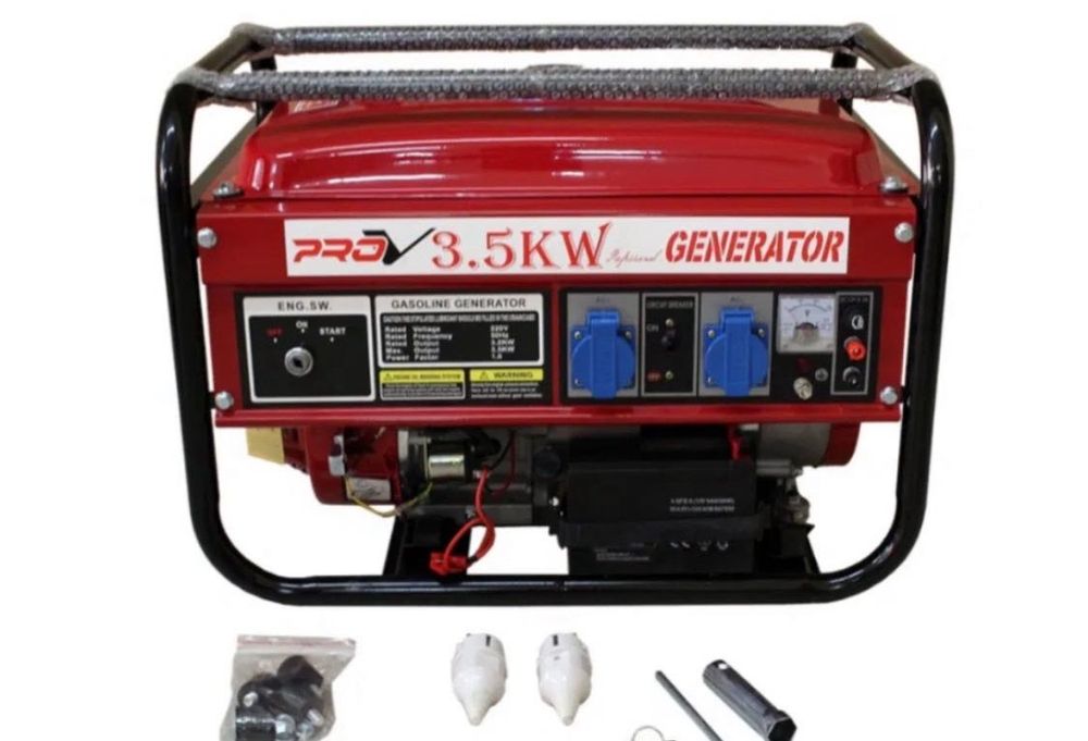 Генератор за ток 3,5 кв. бензинови нови