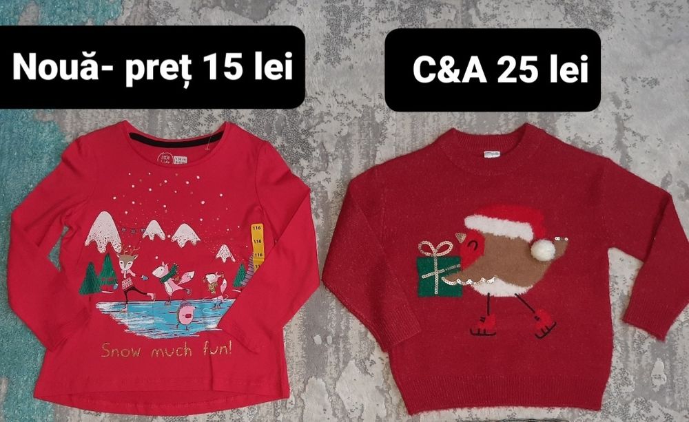 Lot bluze C&A 4-5 ani (110)