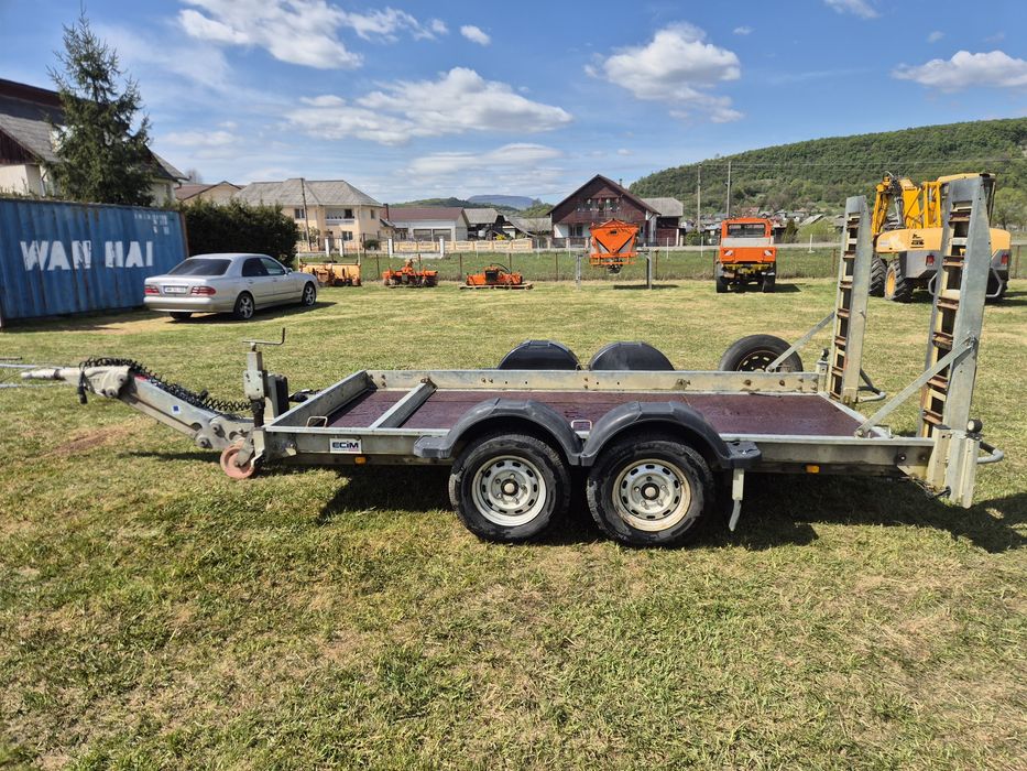Trailer, platformă utilaje 3,5 tone