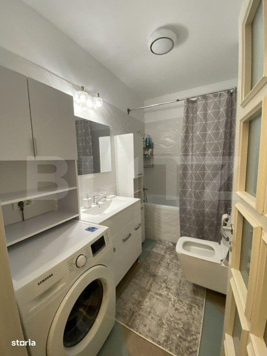 Apartament modern de 2 camere, boxa+loc de parcare, zona Bizantiq Pacu