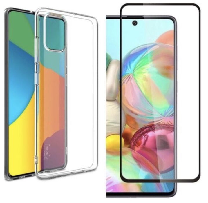 Samsung A12/A13/A23/A24/A25/A26 Pachet Husa Silicon + Folie Sticla 11D