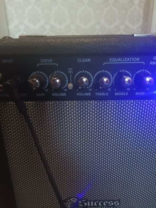 Новая гитара и усилитель