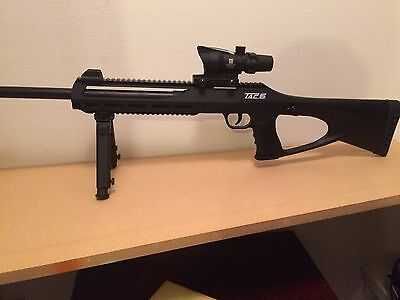 Pusca Upgradata 5.6 JOULI !! (MODEL CU LUNETA Co2) - Bile 6mm Gaz