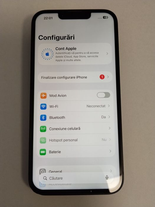 iPhone 14 midnight capacitate 256GB