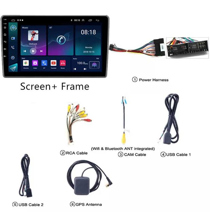 Мултимедия за Hyundai i40 навигация 2010-2021 Android двоен дин плеър