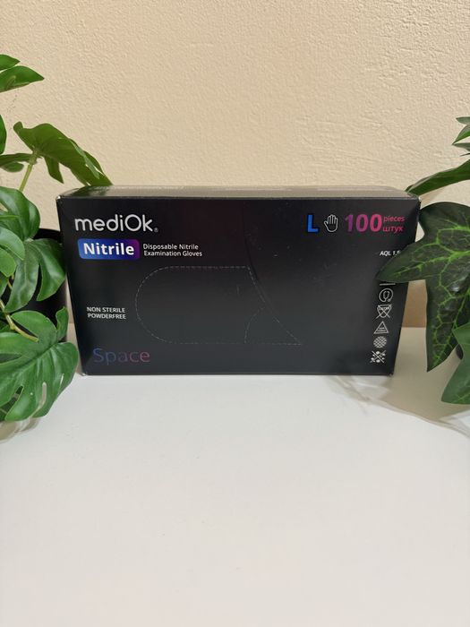 Перчатки Mediok нитрил