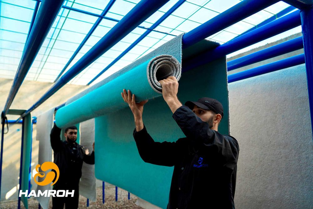 gilam yuvish / Стирка ковров