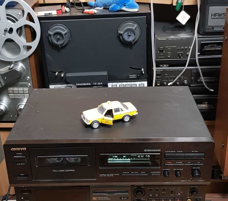 Casetofon Deck Stereo Vintage ONKYO TA6211 BLACK (Made in Japan)