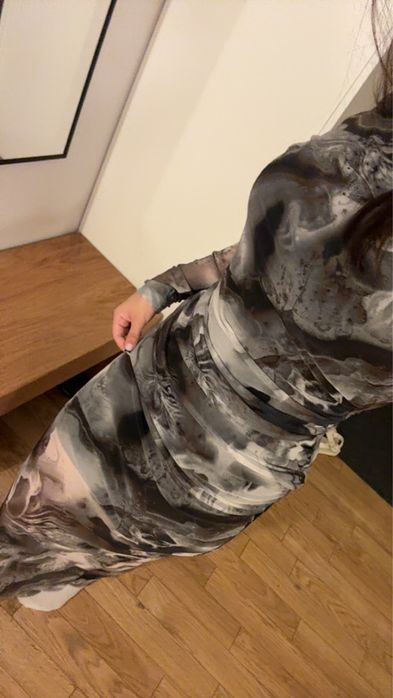 Платье макси Bershka