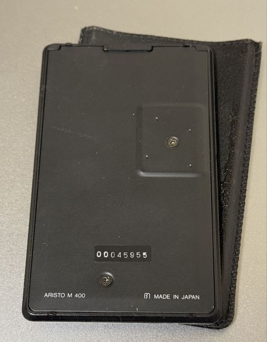 Calculator birou Aristo m400 japan din metal led lcd