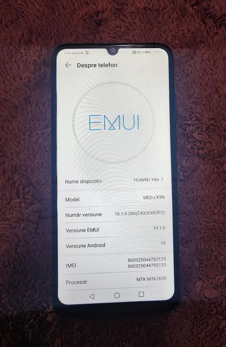 Telefon Huawei Y6p Dual SIM