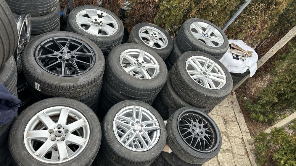 Джанти с летни гуми 5х112/16 цола