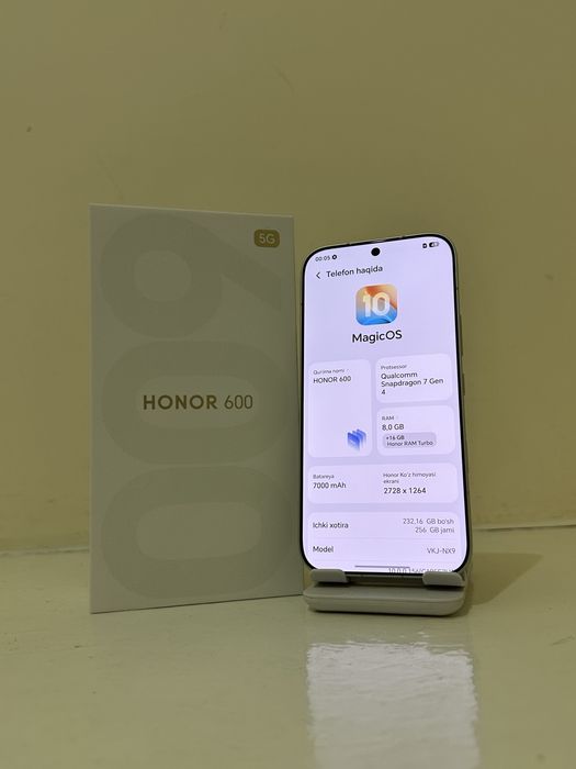Honor 600 5G (8/256) ideal 10 kunlik srochna