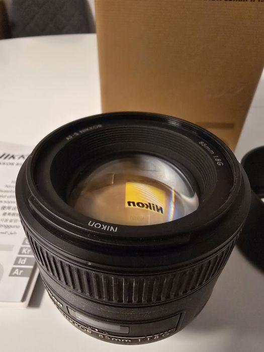 Obiectiv foto  Nikon 85mm f1.8G F