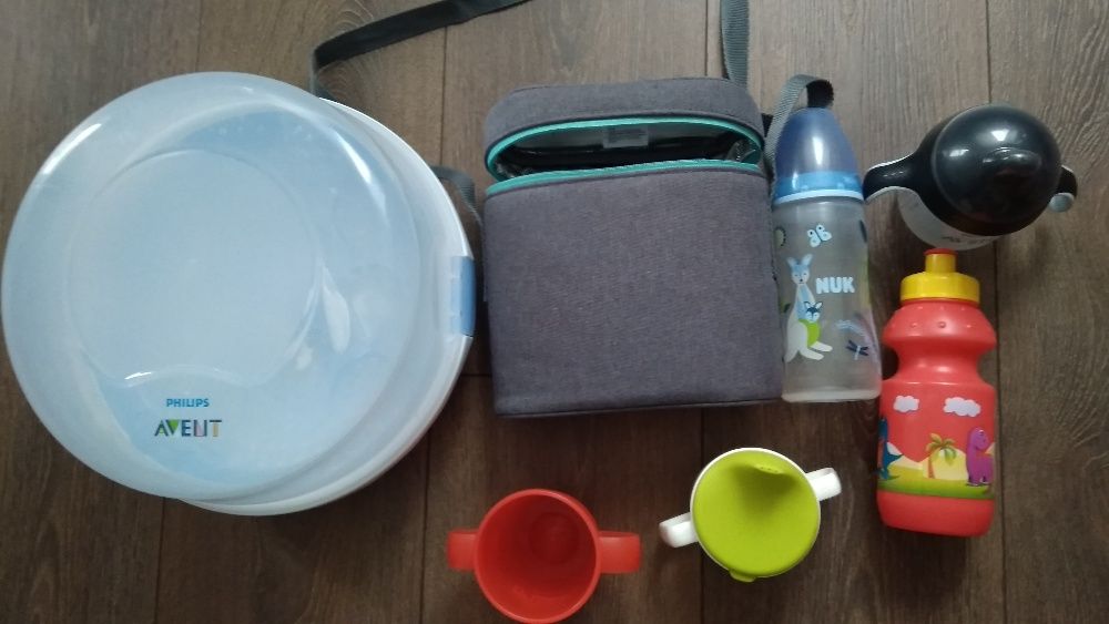 Кутия за изпаряване, шишета и термоизолатор - 35 лв всичко