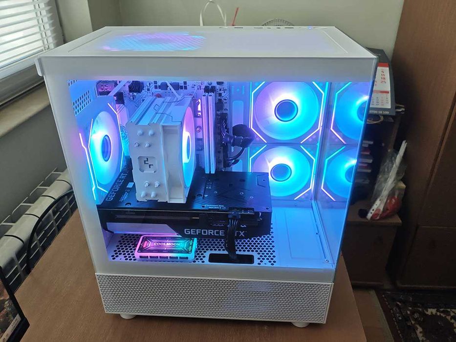 Геймърски компютър, Rtx 3060Ti, Ryzen 5600x, 32gb Ram, 1tb Nvme ssd