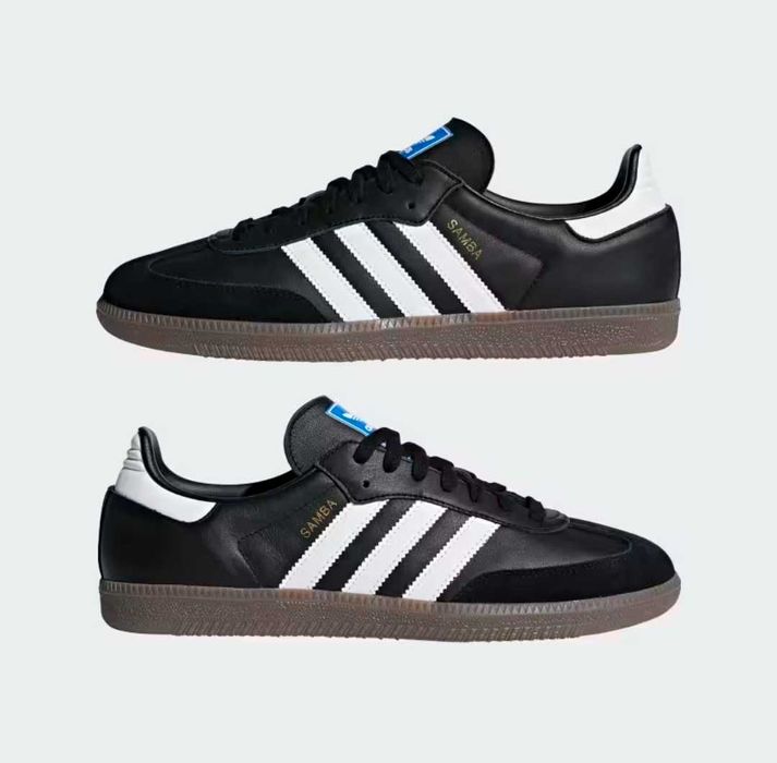 Продаются кроссовки Adidas Samba OG Black из Европы. Размер: 43 UK: 9