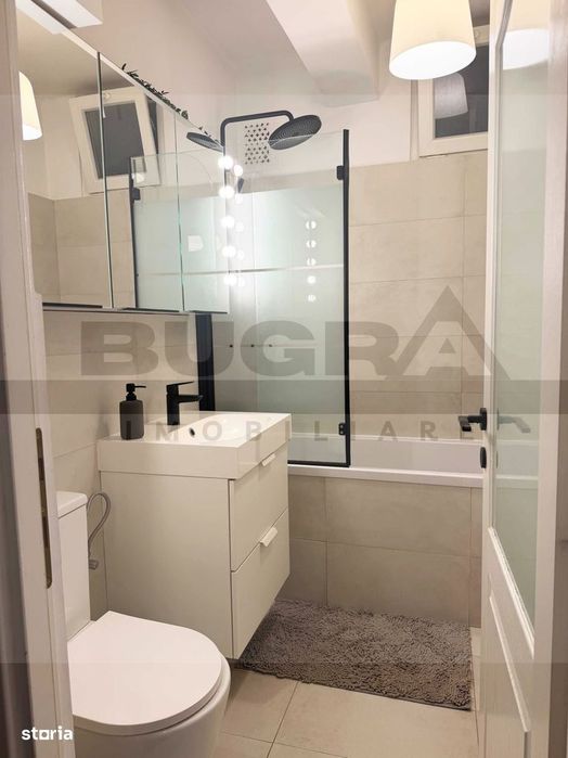 Apartament cu 3 camere la cheie, 56 mp, etaj intermediar, in Centru