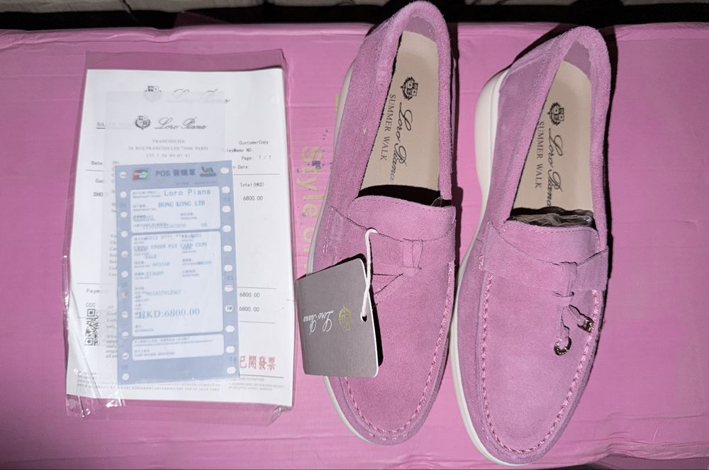 Loro Piana в розовом цвете