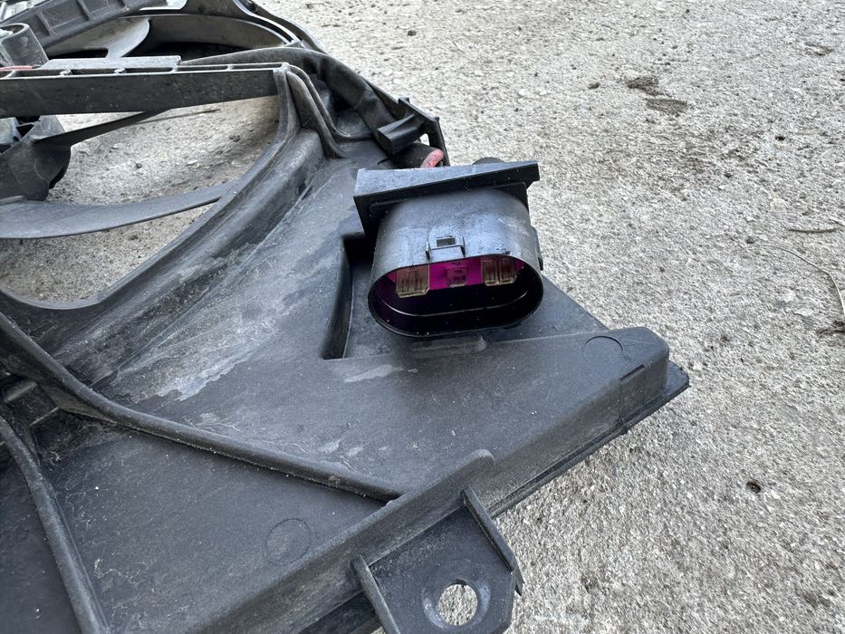 Перка с дифузьор,Воден рад.,Радиатор А/С,Кулер за Шкода Йети 1.6tdi