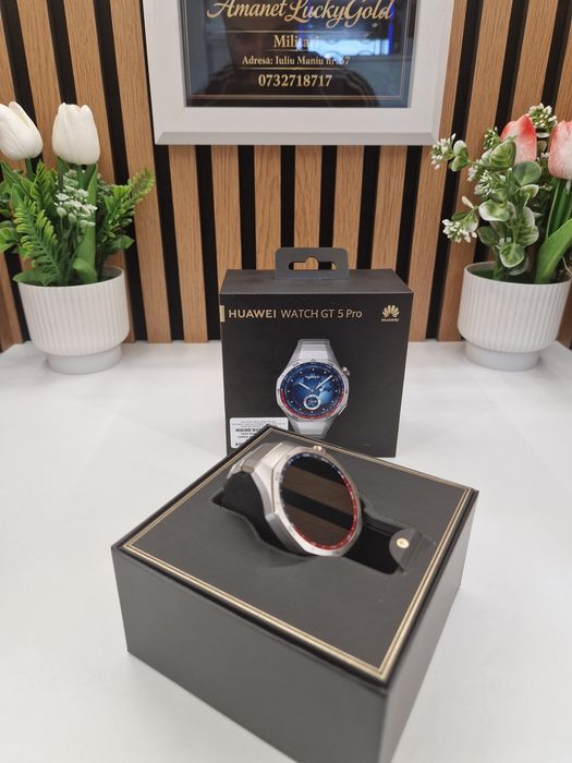 Huawei Watch GT 5 Pro Curea Metal Garantie ! #55024