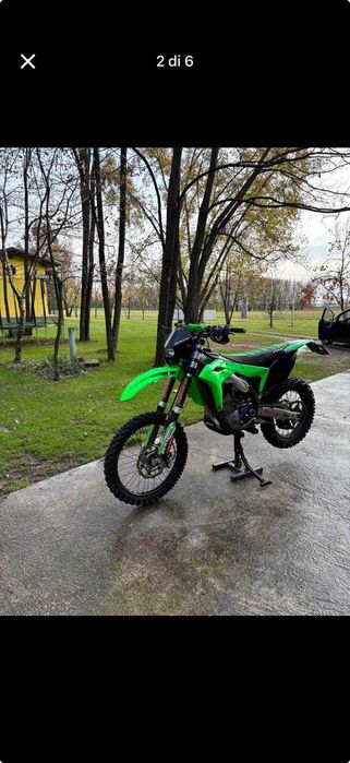 Kawasaki cross/enduro ușor – 83 ore – stare excelentă