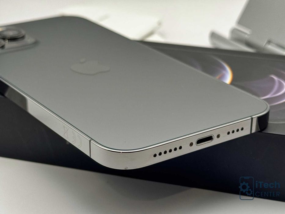 iPhone 12 Pro MAX, Black, 256GB, 100% батерия, КАТО НОВ, 1г. ГАРАНЦИЯ!