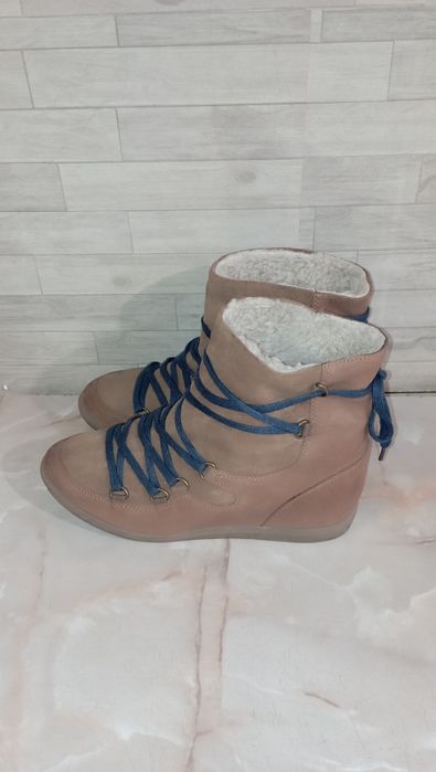 botine imblanite 41
